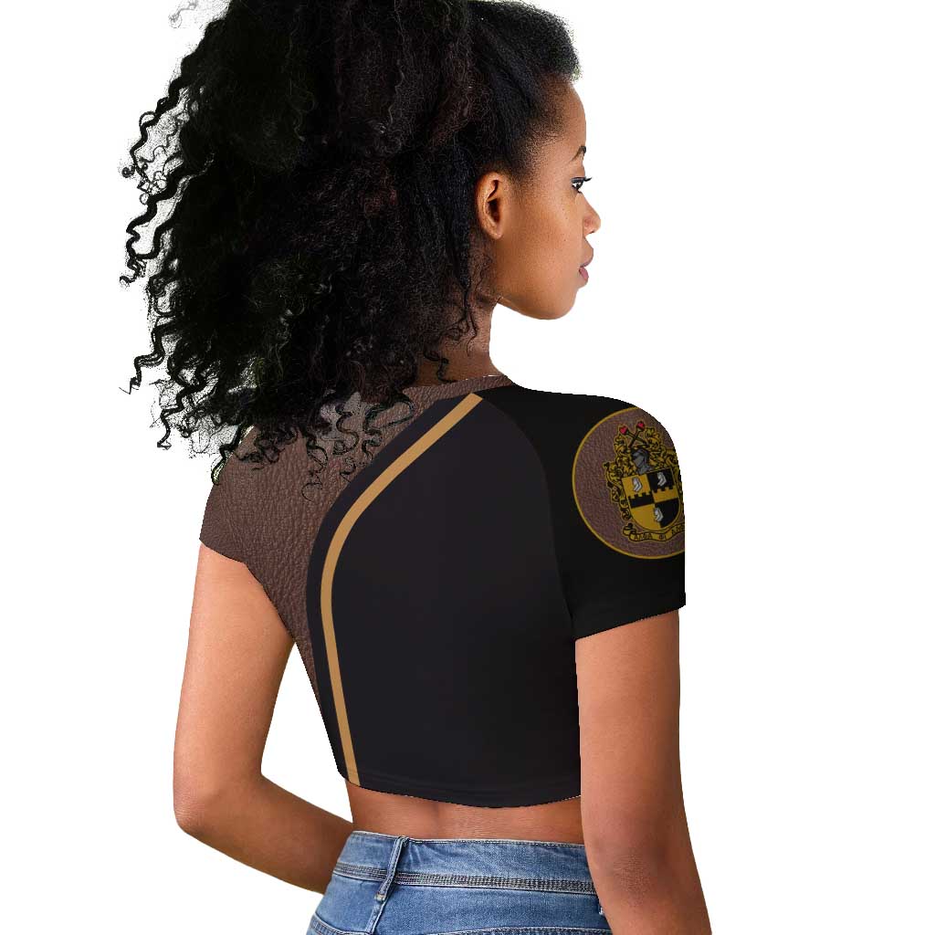 Alpha Phi Alpha 1906 King Pharaoh Raglan Cropped T shirt Stylish Fraternity
