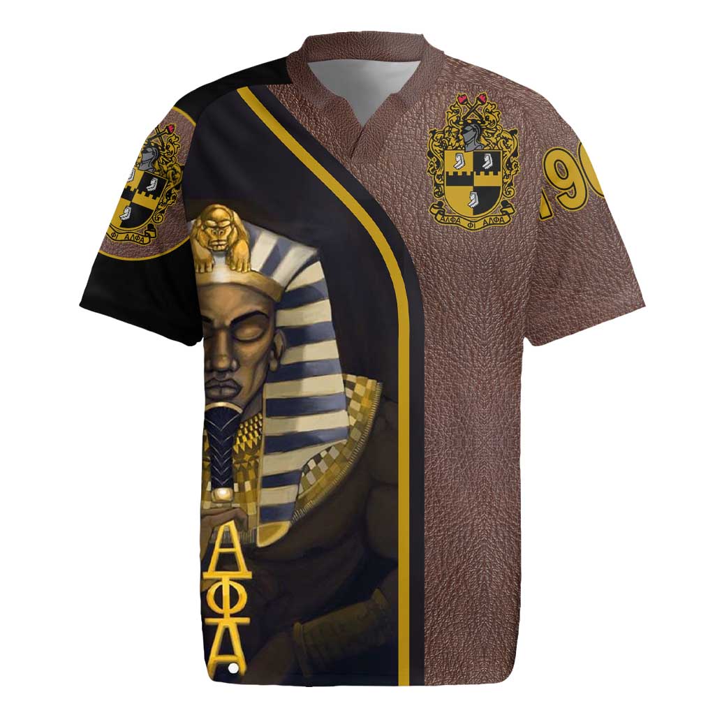 Alpha Phi Alpha 1906 King Pharaoh Rugby Jersey Stylish Fraternity