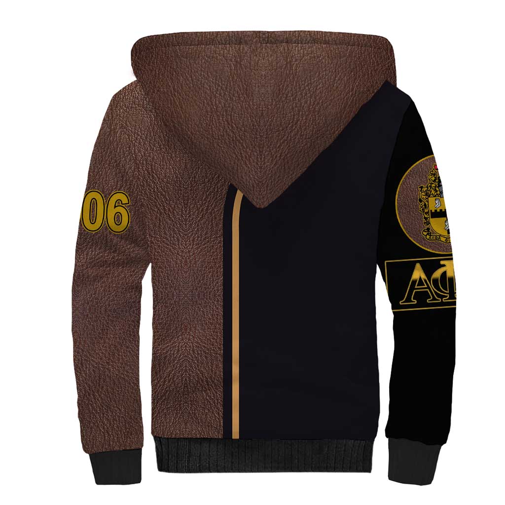 Alpha Phi Alpha 1906 King Pharaoh Sherpa Hoodie Stylish Fraternity