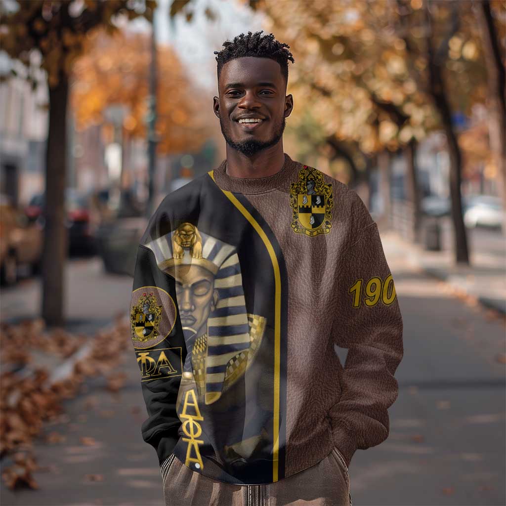 Alpha Phi Alpha 1906 King Pharaoh Sweatshirt Stylish Fraternity