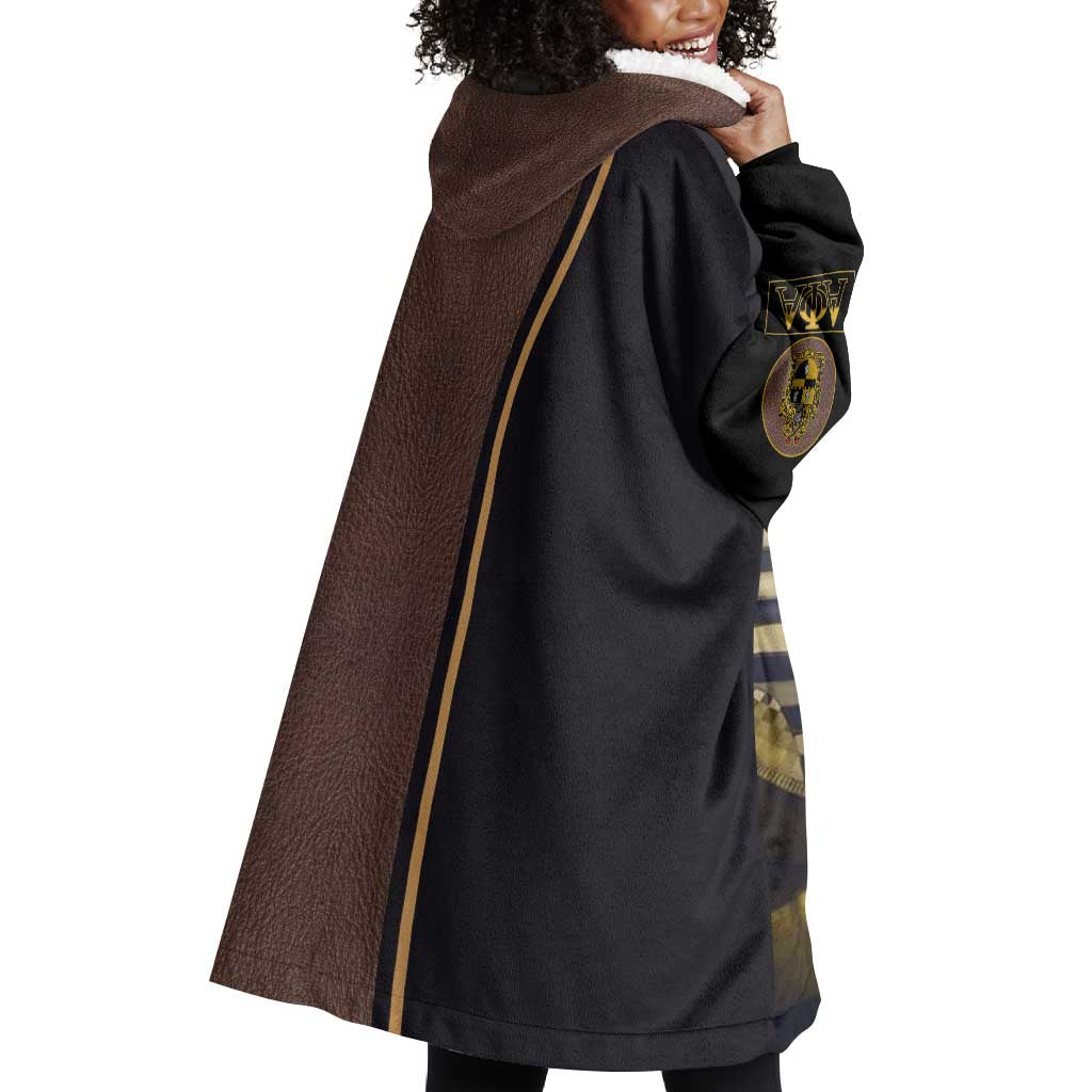 Alpha Phi Alpha 1906 King Pharaoh Wearable Blanket Hoodie Stylish Fraternity