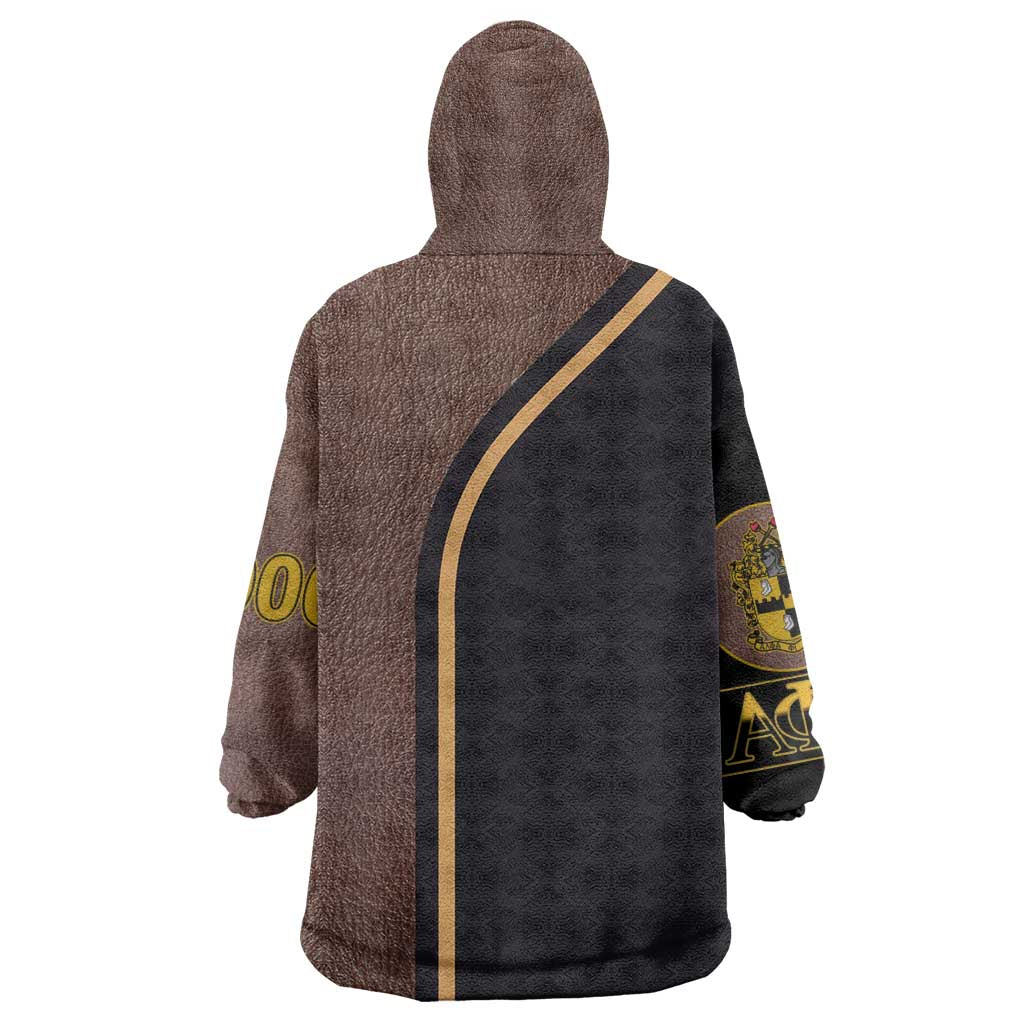 Alpha Phi Alpha 1906 King Pharaoh Wearable Blanket Hoodie Stylish Fraternity