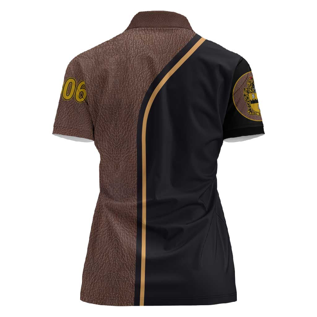 Alpha Phi Alpha 1906 King Pharaoh Women Polo Shirt Stylish Fraternity