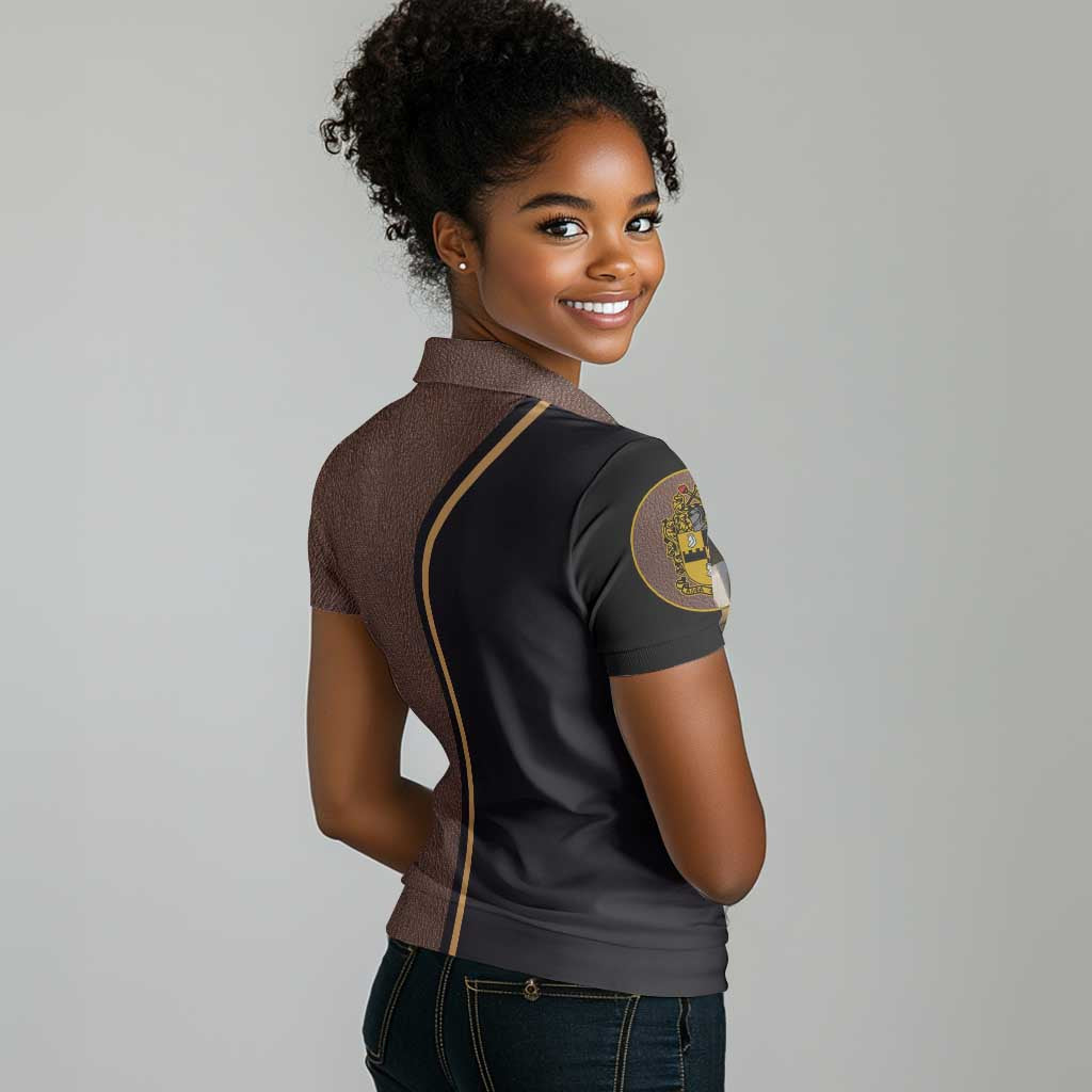 Alpha Phi Alpha 1906 King Pharaoh Women Polo Shirt Stylish Fraternity