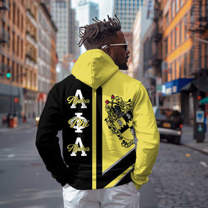 Alpha Phi Alpha Apa Half Concept Hoodie Classic Fraternity