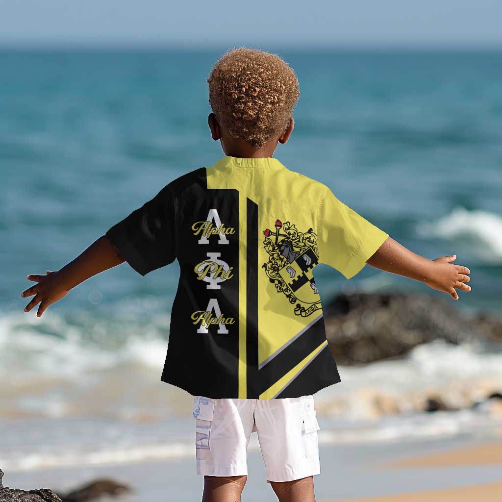 Alpha Phi Alpha Apa Half Concept Kid Hawaiian Shirt Classic Fraternity