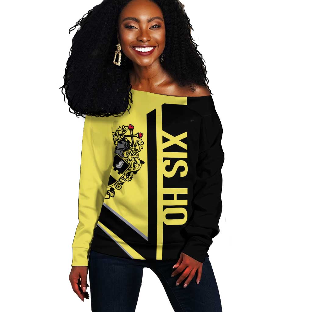 Alpha Phi Alpha Apa Half Concept Off Shoulder Sweater Classic Fraternity