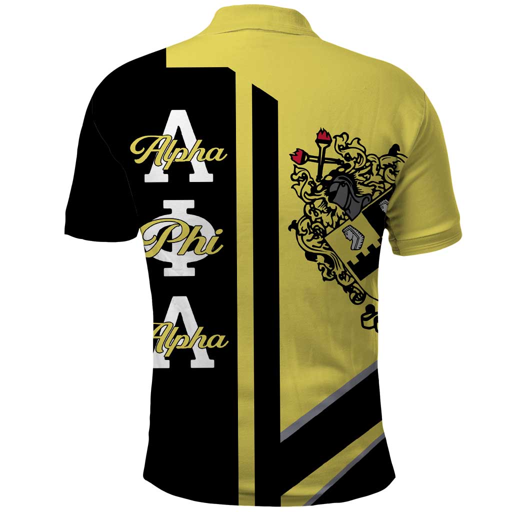 Alpha Phi Alpha Apa Half Concept Polo Shirt Classic Fraternity