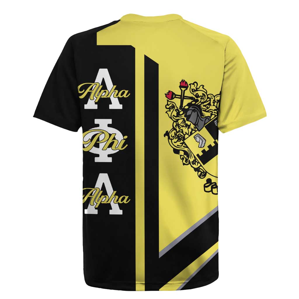 Alpha Phi Alpha Apa Half Concept Rugby Jersey Classic Fraternity