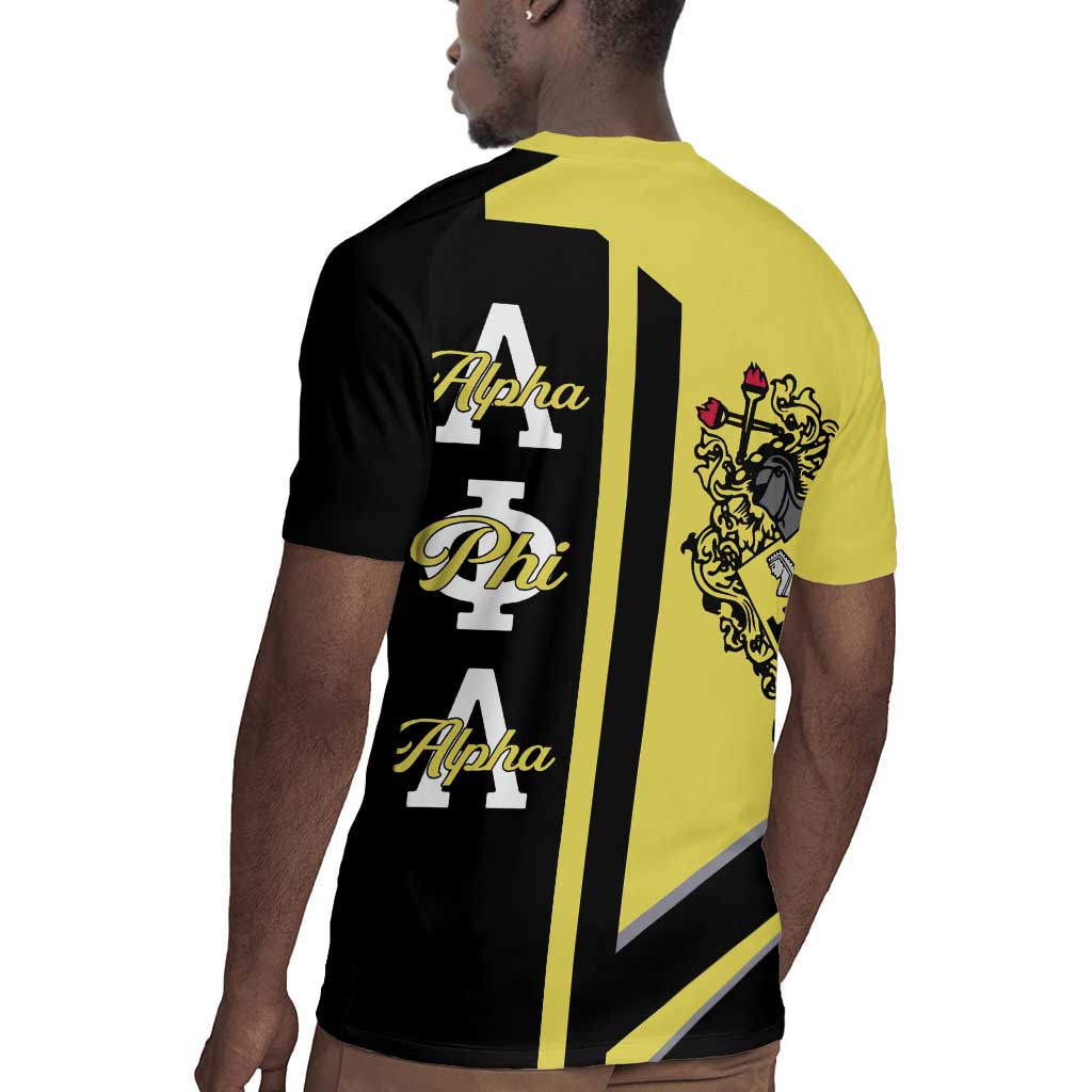 Alpha Phi Alpha Apa Half Concept Rugby Jersey Classic Fraternity