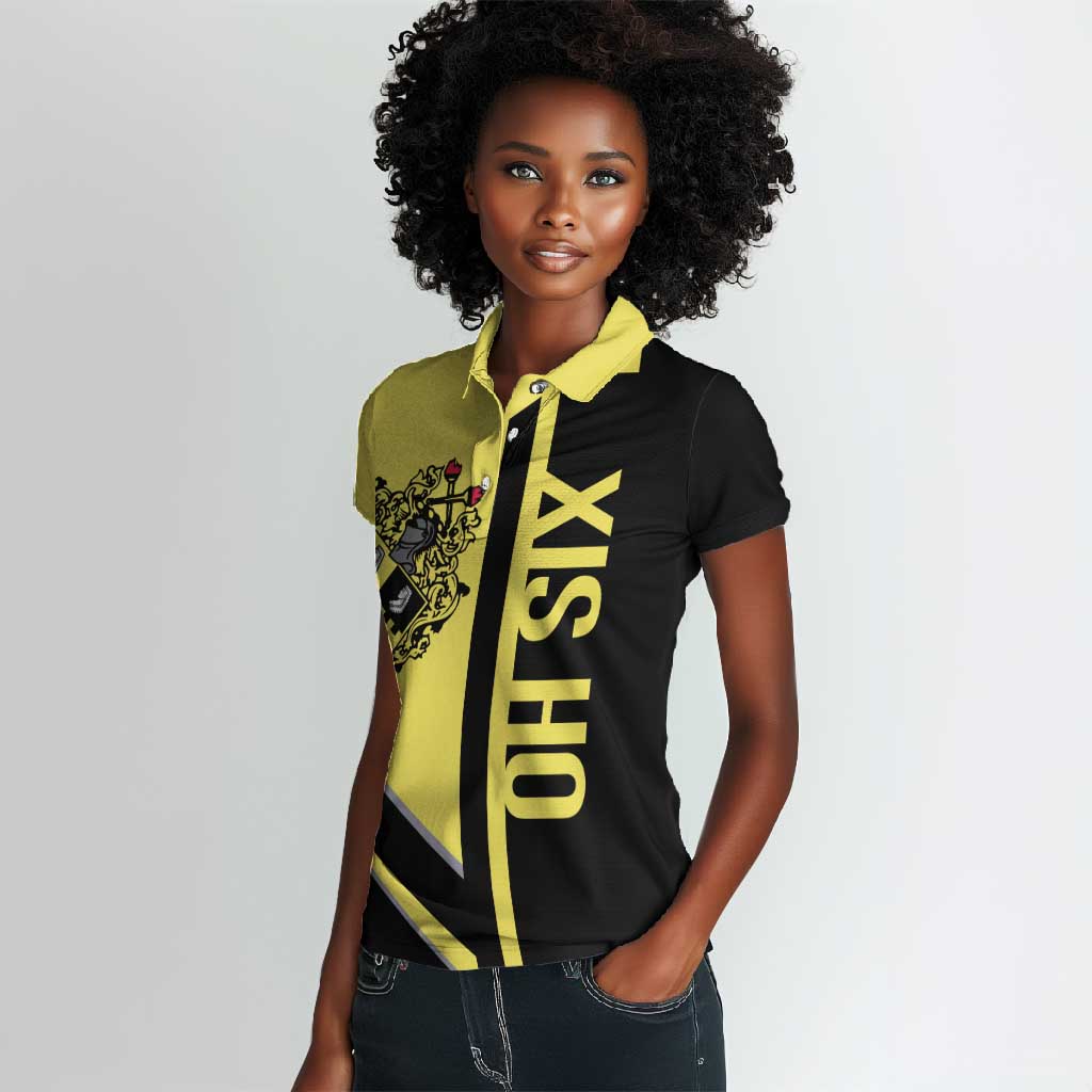 Alpha Phi Alpha Apa Half Concept Women Polo Shirt Classic Fraternity