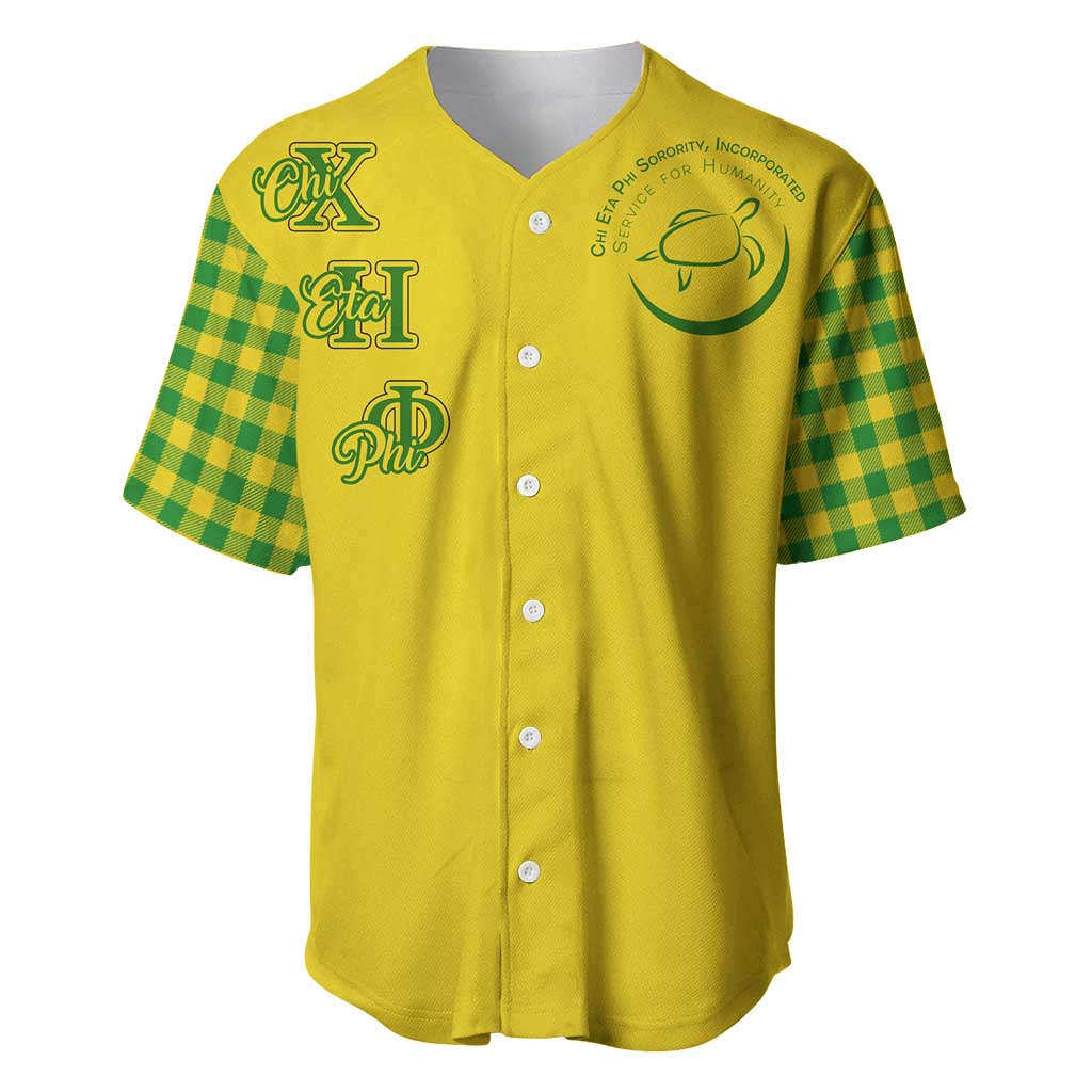 Chi Eta Phi Sorority Nurse Baseball Jersey Show Your Sorority Pride