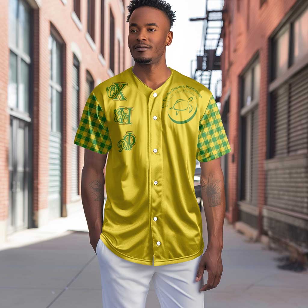 Chi Eta Phi Sorority Nurse Baseball Jersey Show Your Sorority Pride