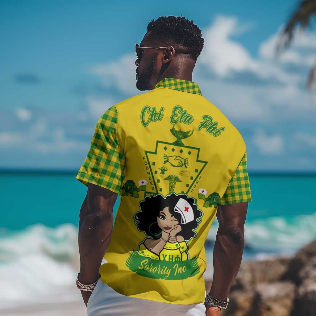 Chi Eta Phi Sorority Nurse Hawaiian Shirt Show Your Sorority Pride