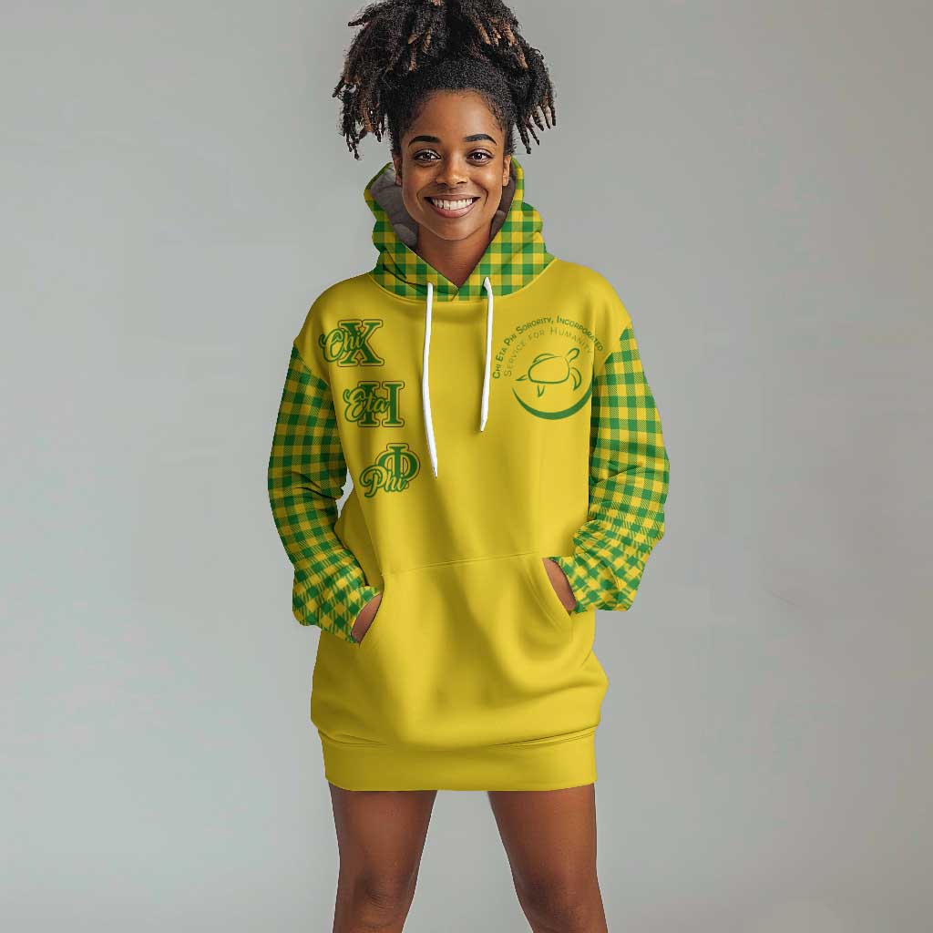 Chi Eta Phi Sorority Nurse Hoodie Dress Show Your Sorority Pride