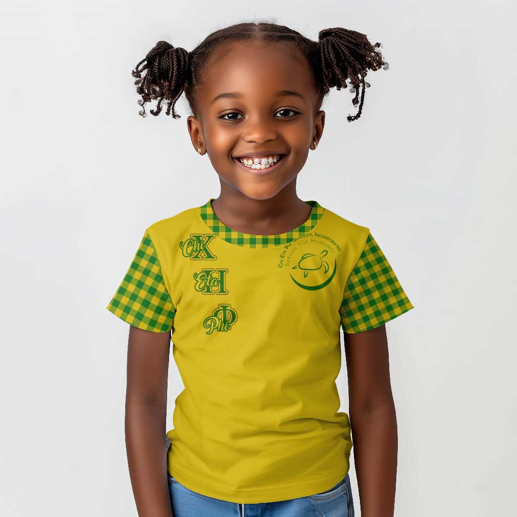 Chi Eta Phi Sorority Nurse Kid T shirt Show Your Sorority Pride