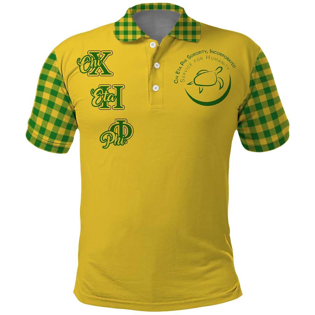 Chi Eta Phi Sorority Nurse Polo Shirt Show Your Sorority Pride
