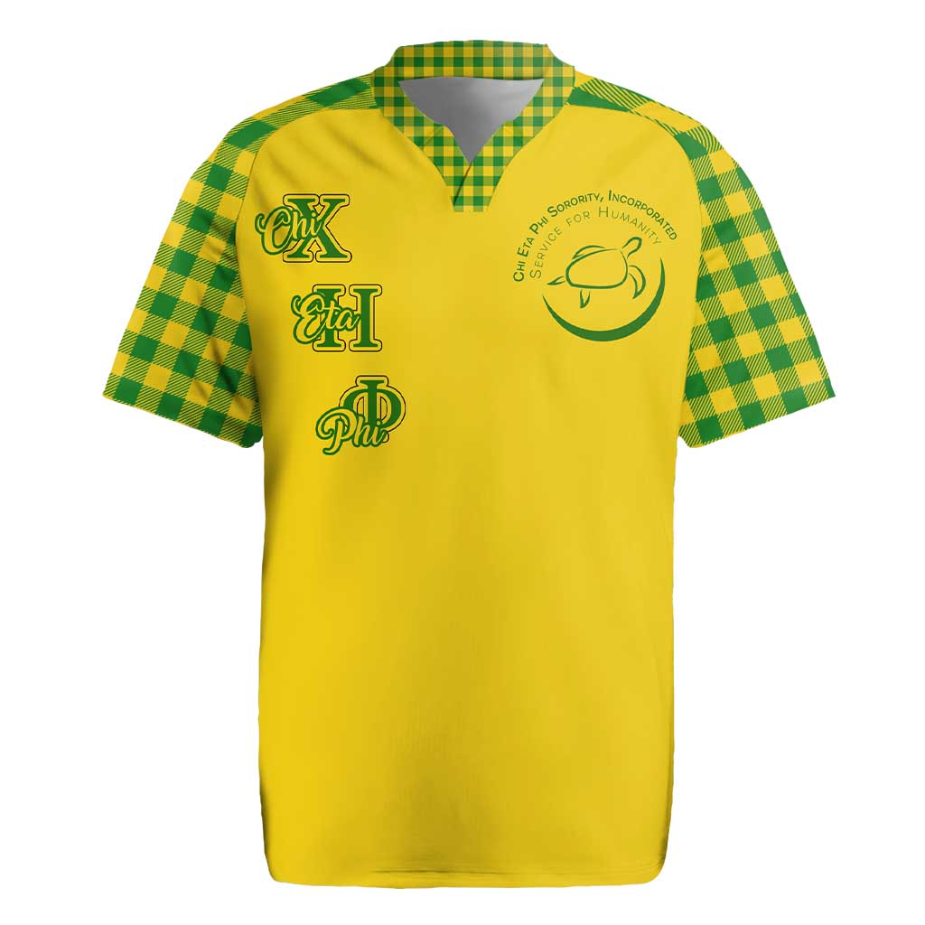 Chi Eta Phi Sorority Nurse Rugby Jersey Show Your Sorority Pride