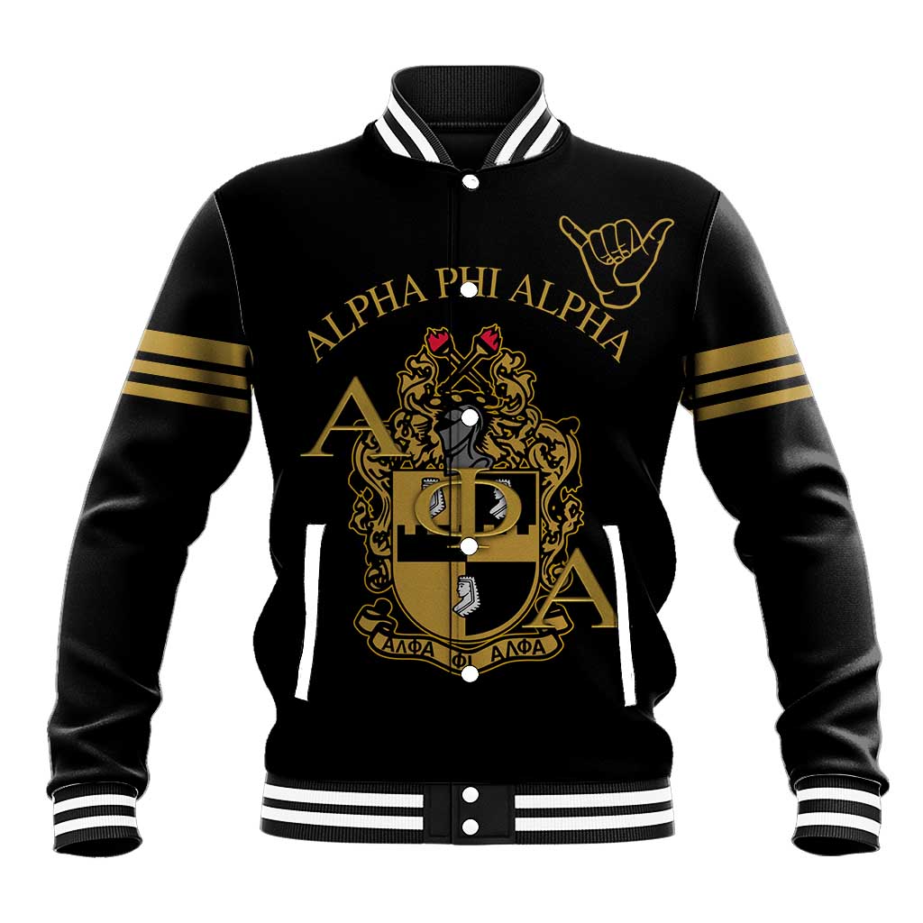 Alpha Phi Alpha Fraternity Baseball Jacket Classic APA Style