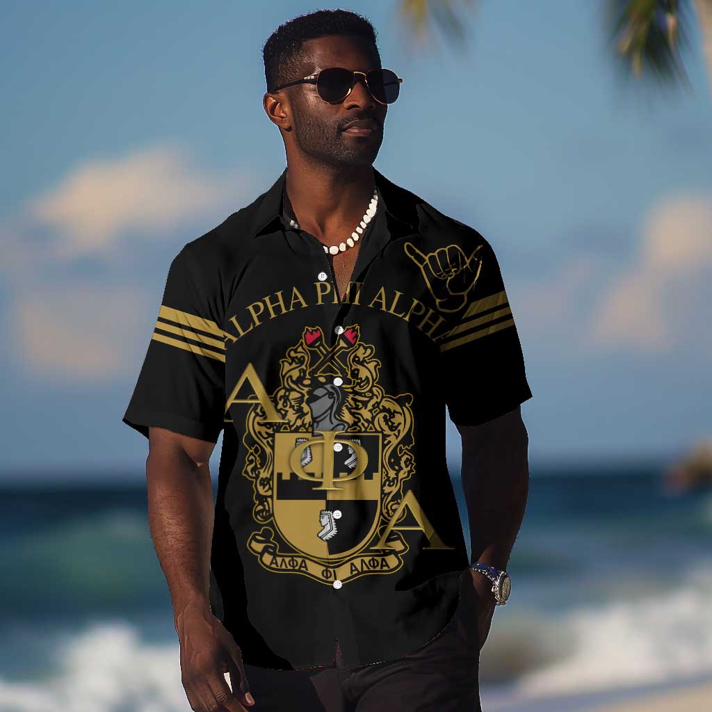 Alpha Phi Alpha Fraternity Hawaiian Shirt Classic APA Style