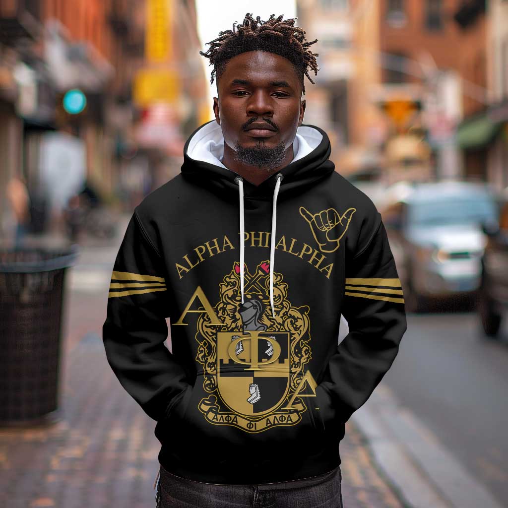 Alpha Phi Alpha Fraternity Hoodie Classic APA Style