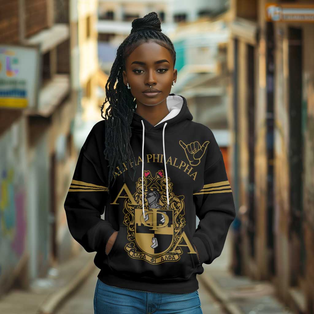 Alpha Phi Alpha Fraternity Hoodie Classic APA Style