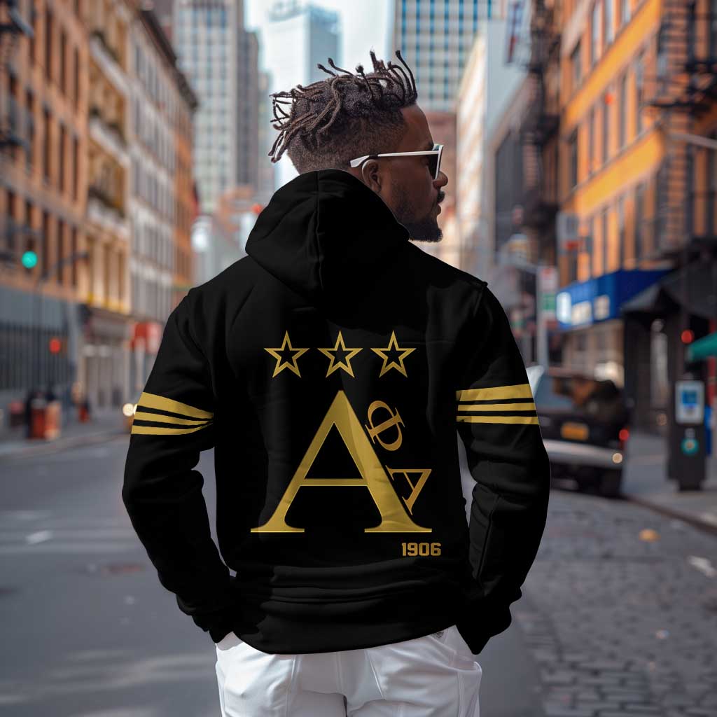 Alpha Phi Alpha Fraternity Hoodie Classic APA Style