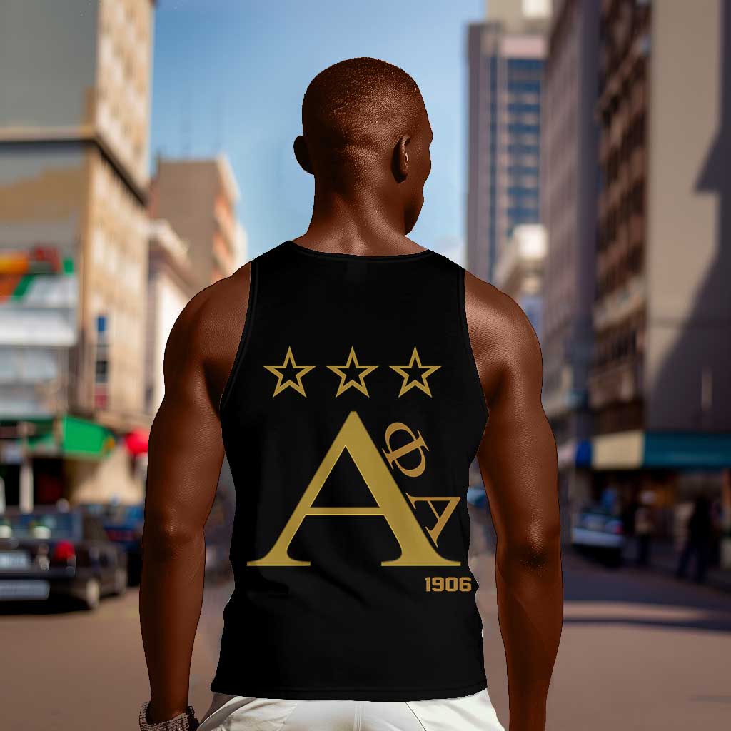 Alpha Phi Alpha Fraternity Men Tank Top Classic APA Style