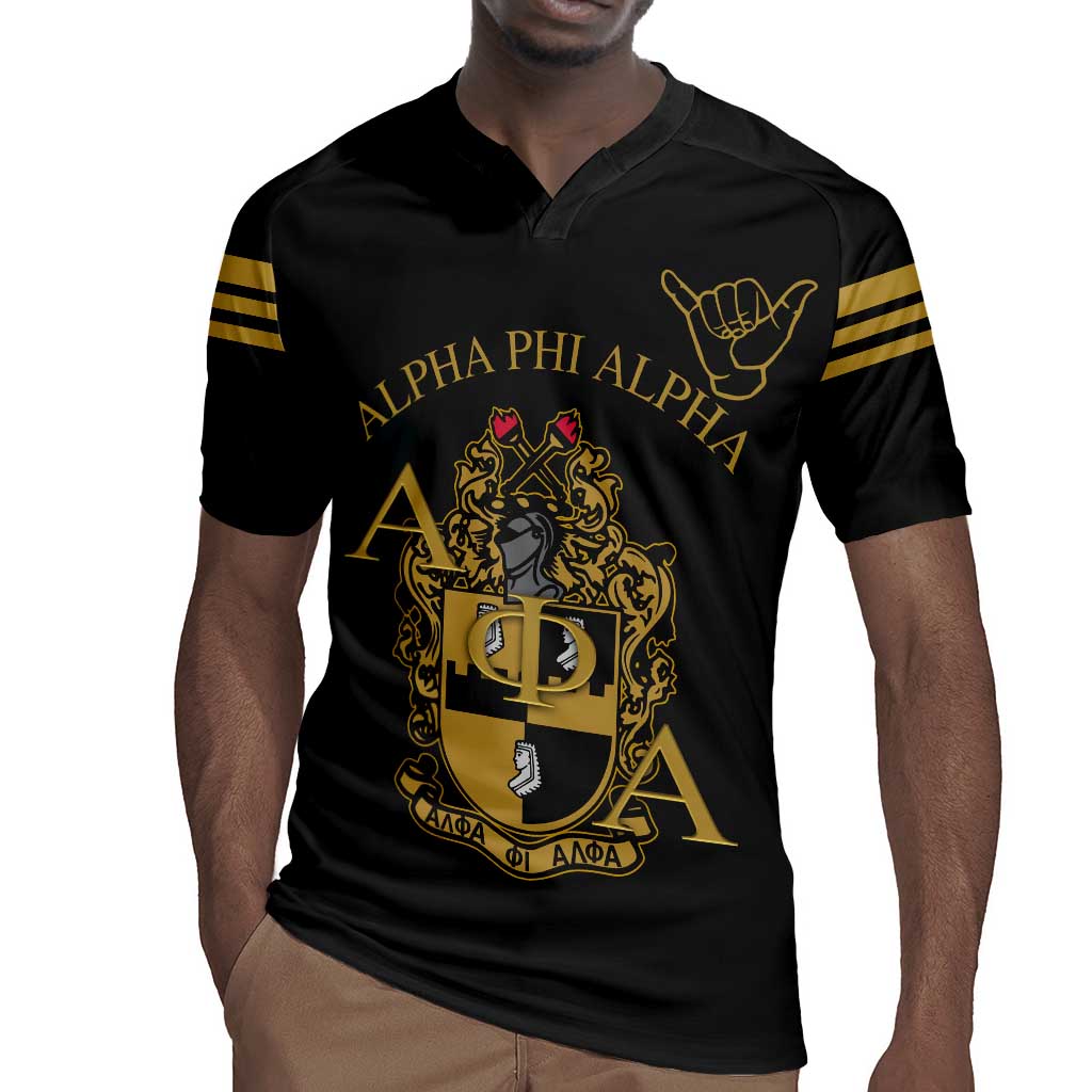 Alpha Phi Alpha Fraternity Rugby Jersey Classic APA Style