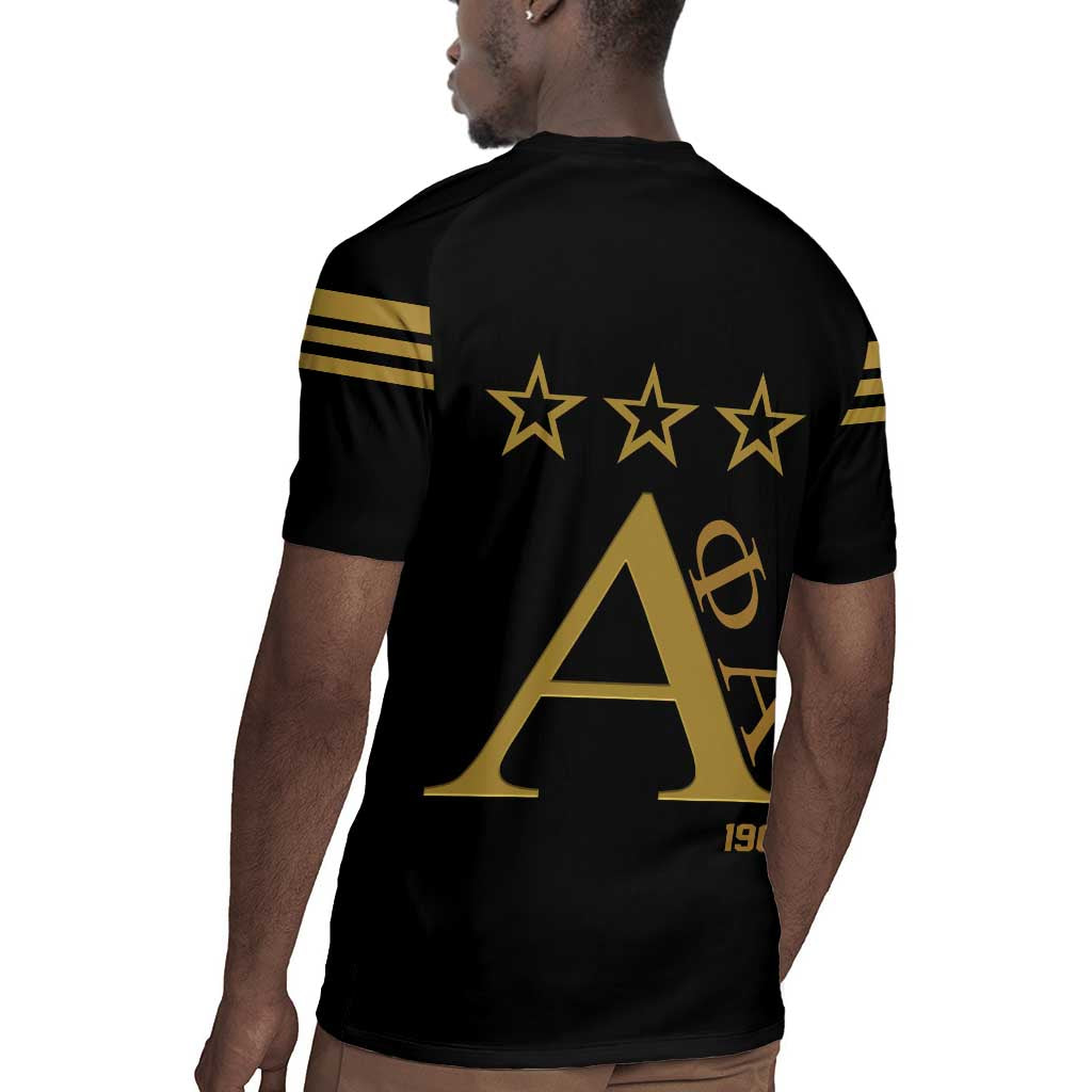 Alpha Phi Alpha Fraternity Rugby Jersey Classic APA Style