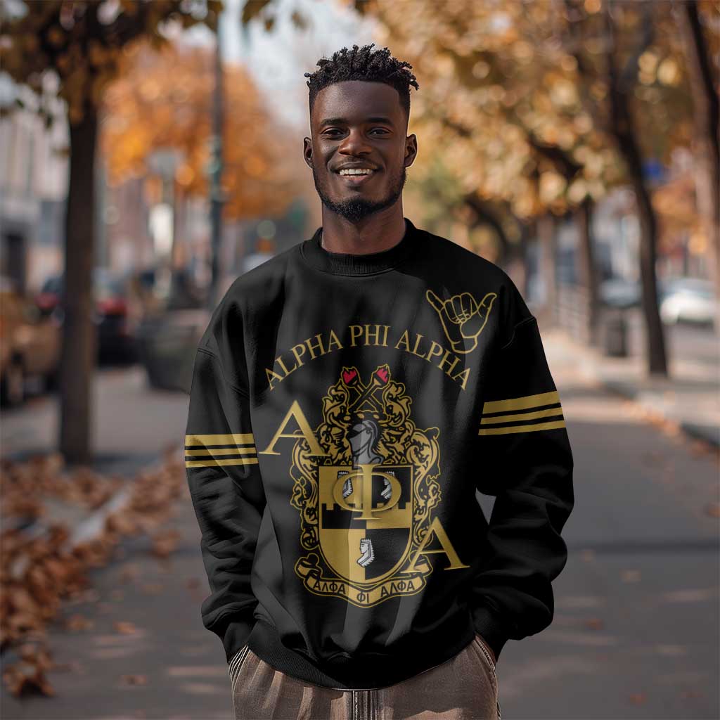 Alpha Phi Alpha Fraternity Sweatshirt Classic APA Style