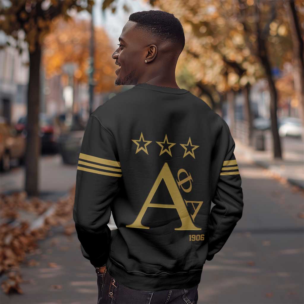 Alpha Phi Alpha Fraternity Sweatshirt Classic APA Style