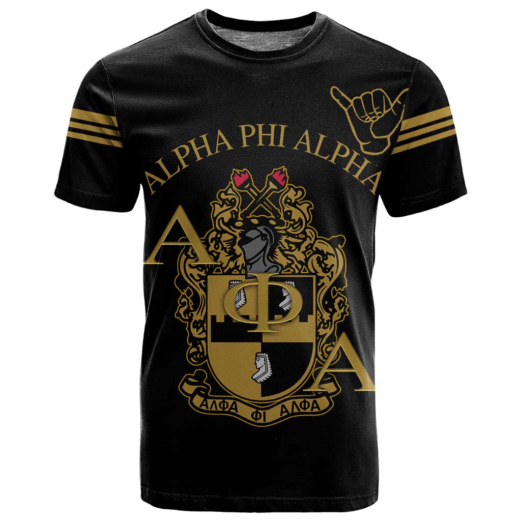 Alpha Phi Alpha Fraternity T shirt Classic APA Style