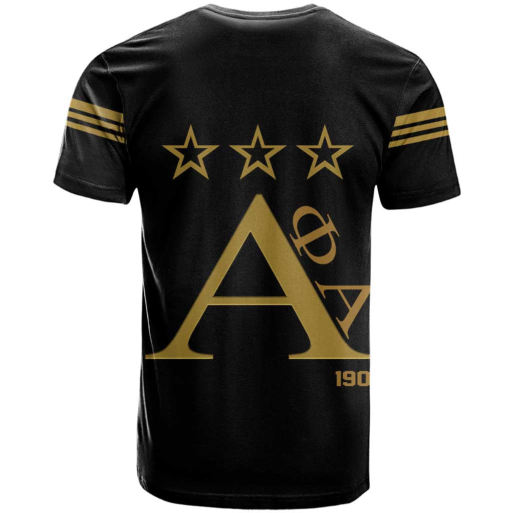Alpha Phi Alpha Fraternity T shirt Classic APA Style