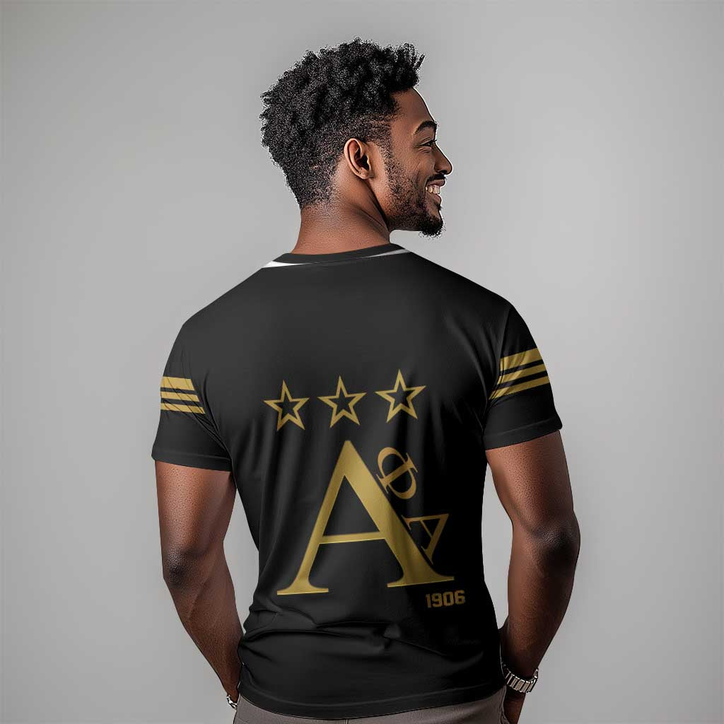 Alpha Phi Alpha Fraternity T shirt Classic APA Style