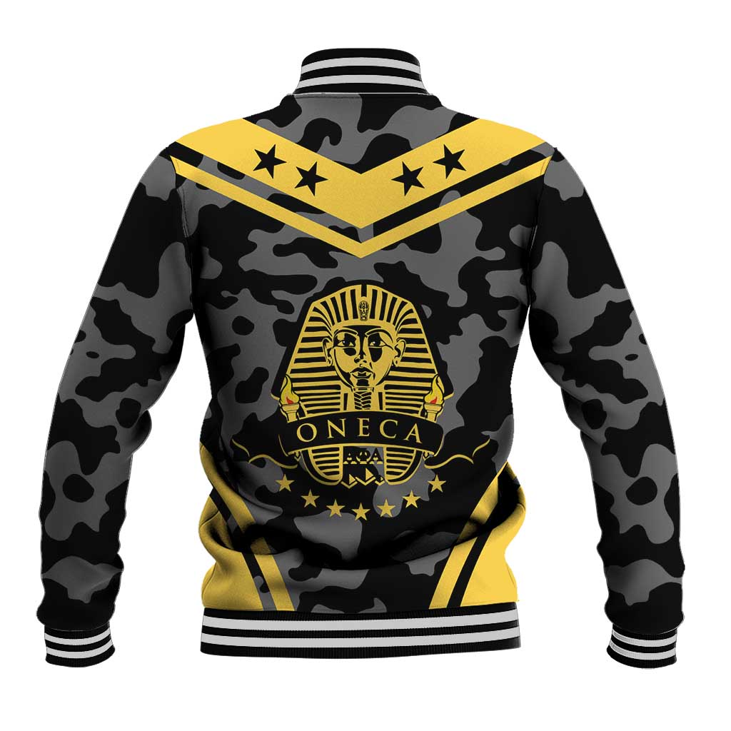 Alpha Phi Alpha Camouflage Baseball Jacket Perfect For Fraternity