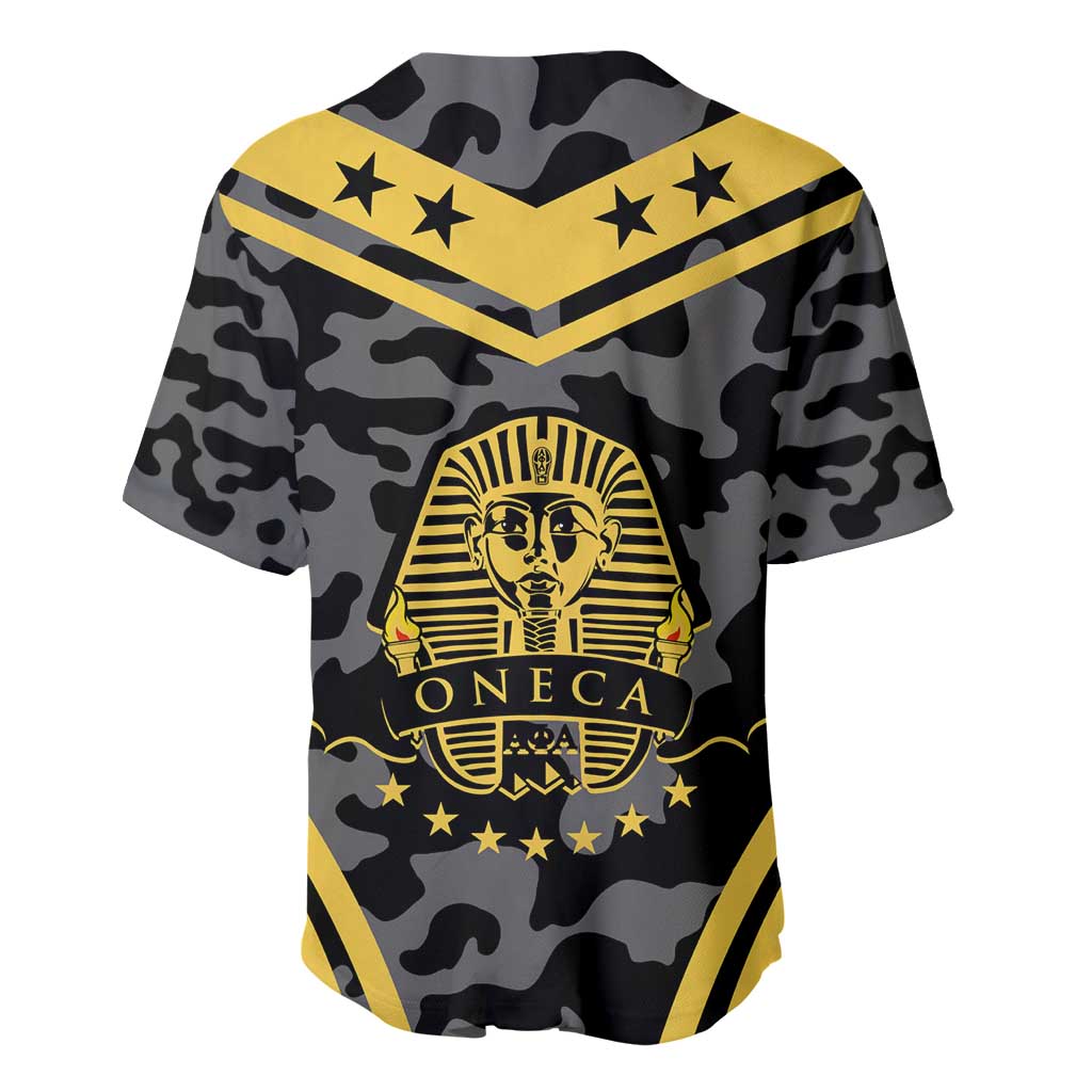 Alpha Phi Alpha Camouflage Baseball Jersey Perfect For Fraternity
