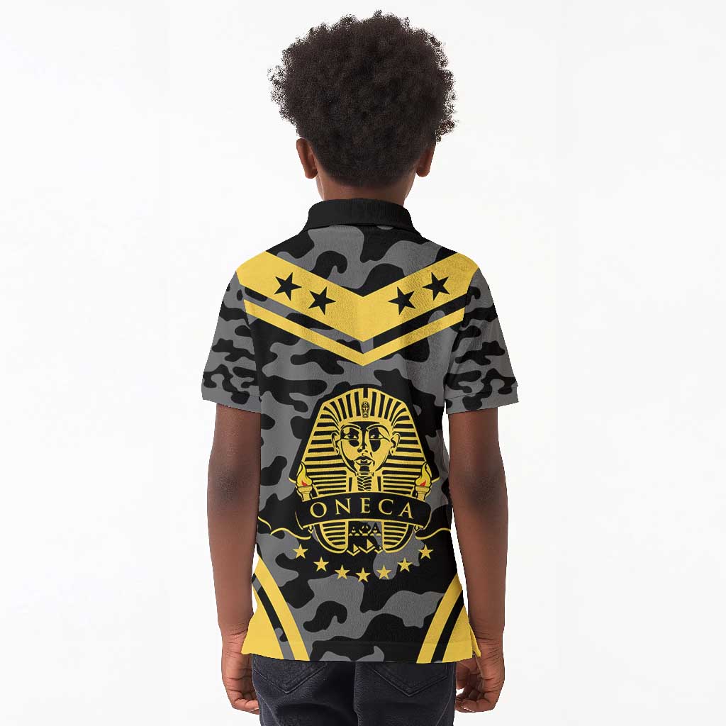 Alpha Phi Alpha Camouflage Kid Polo Shirt Perfect For Fraternity