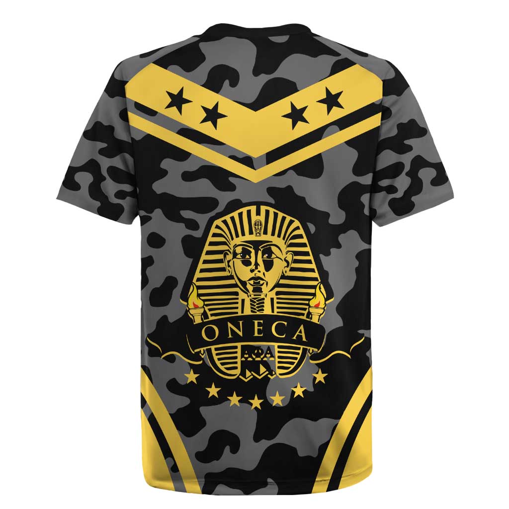 Alpha Phi Alpha Camouflage Rugby Jersey Perfect For Fraternity