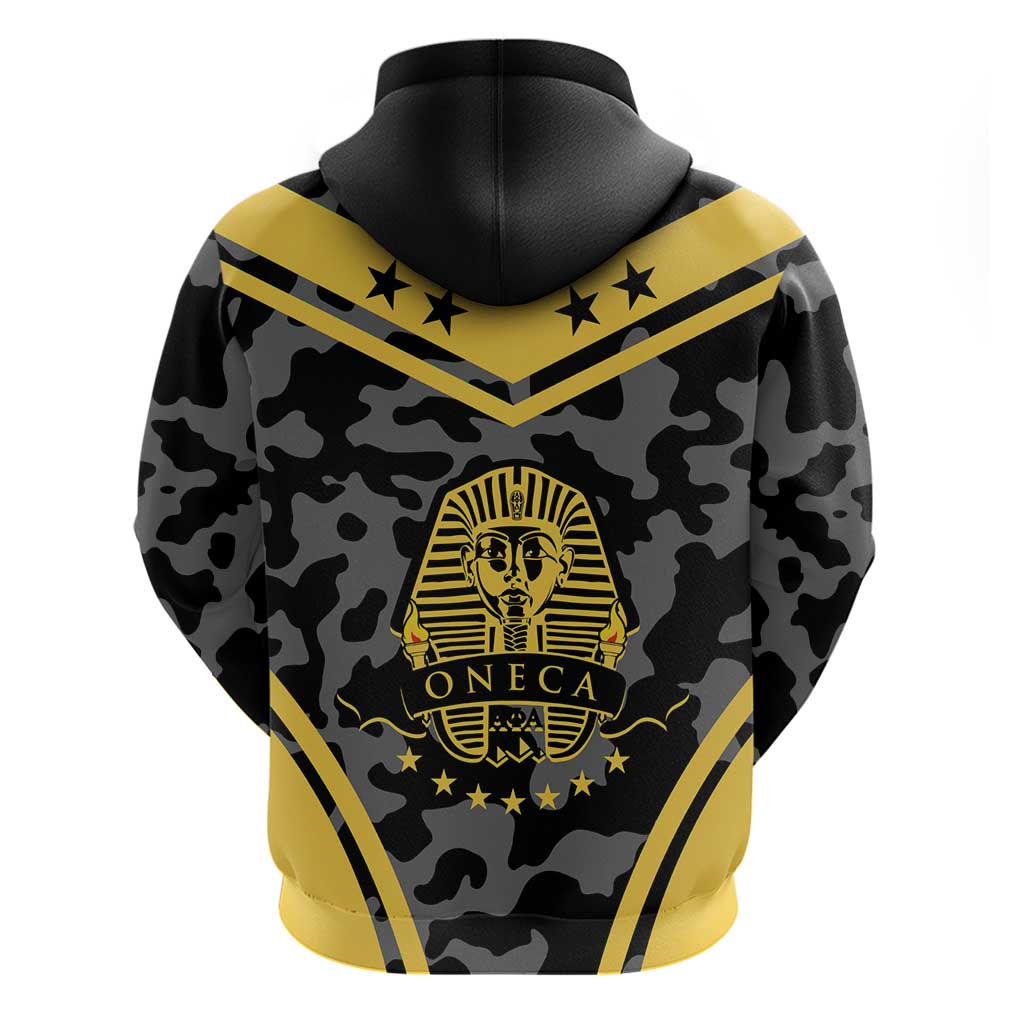 Alpha Phi Alpha Camouflage Zip Hoodie Perfect For Fraternity