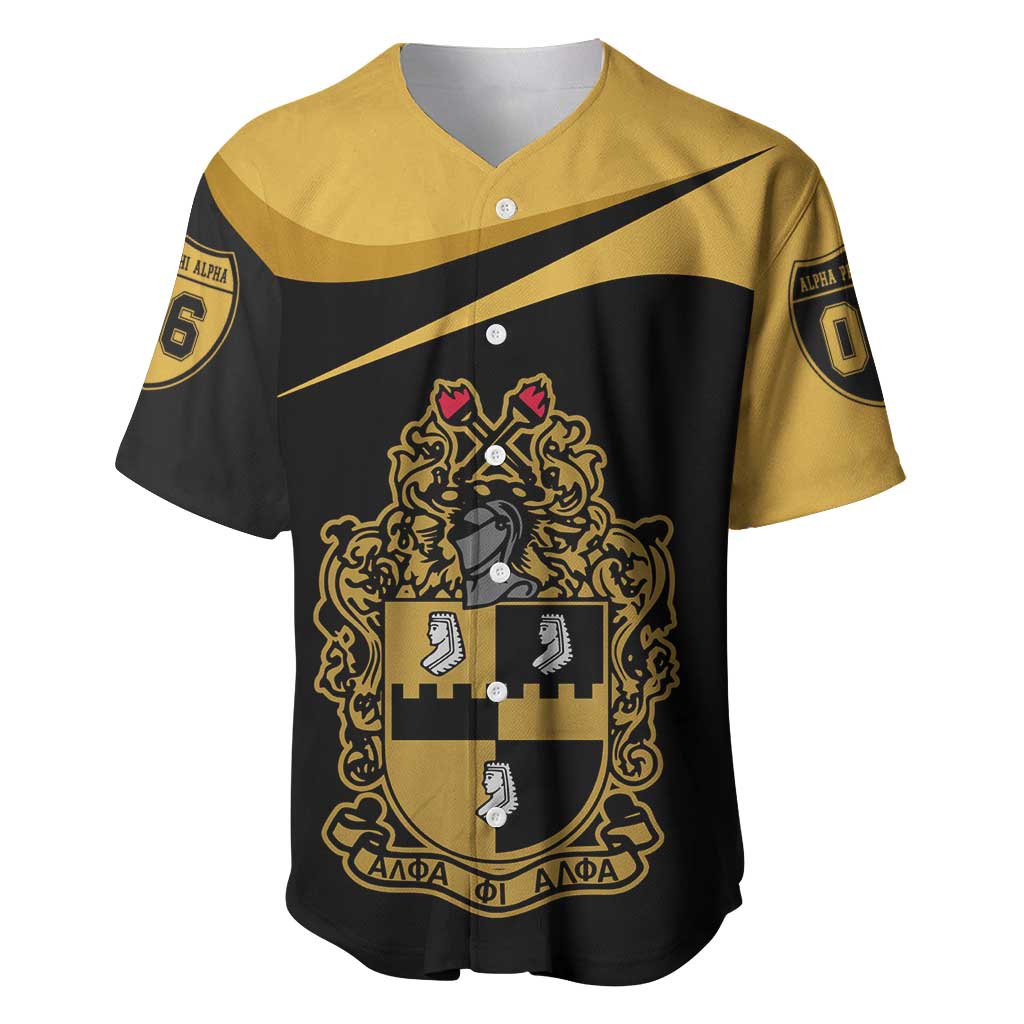 Alpha Phi Alpha Fraternity Baseball Jersey Curve Design For Fraternity Pride