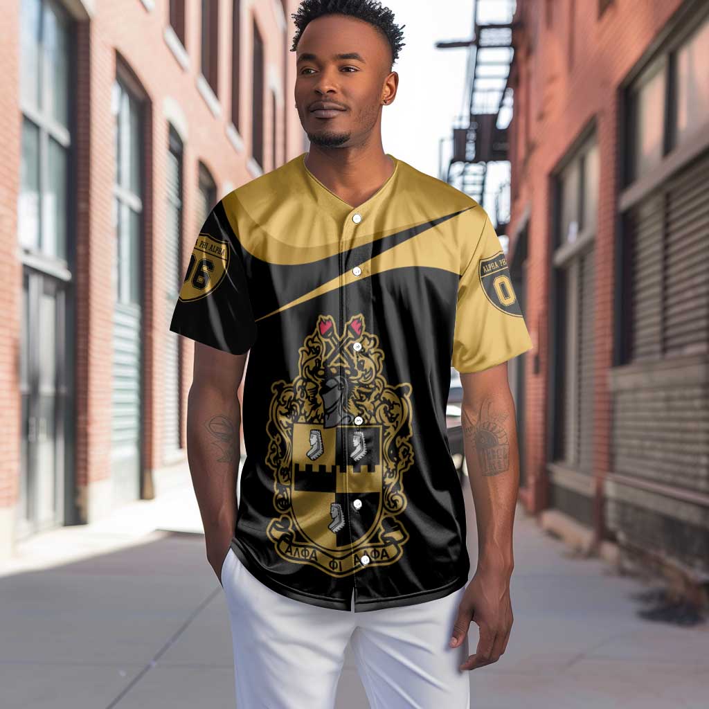 Alpha Phi Alpha Fraternity Baseball Jersey Curve Design For Fraternity Pride