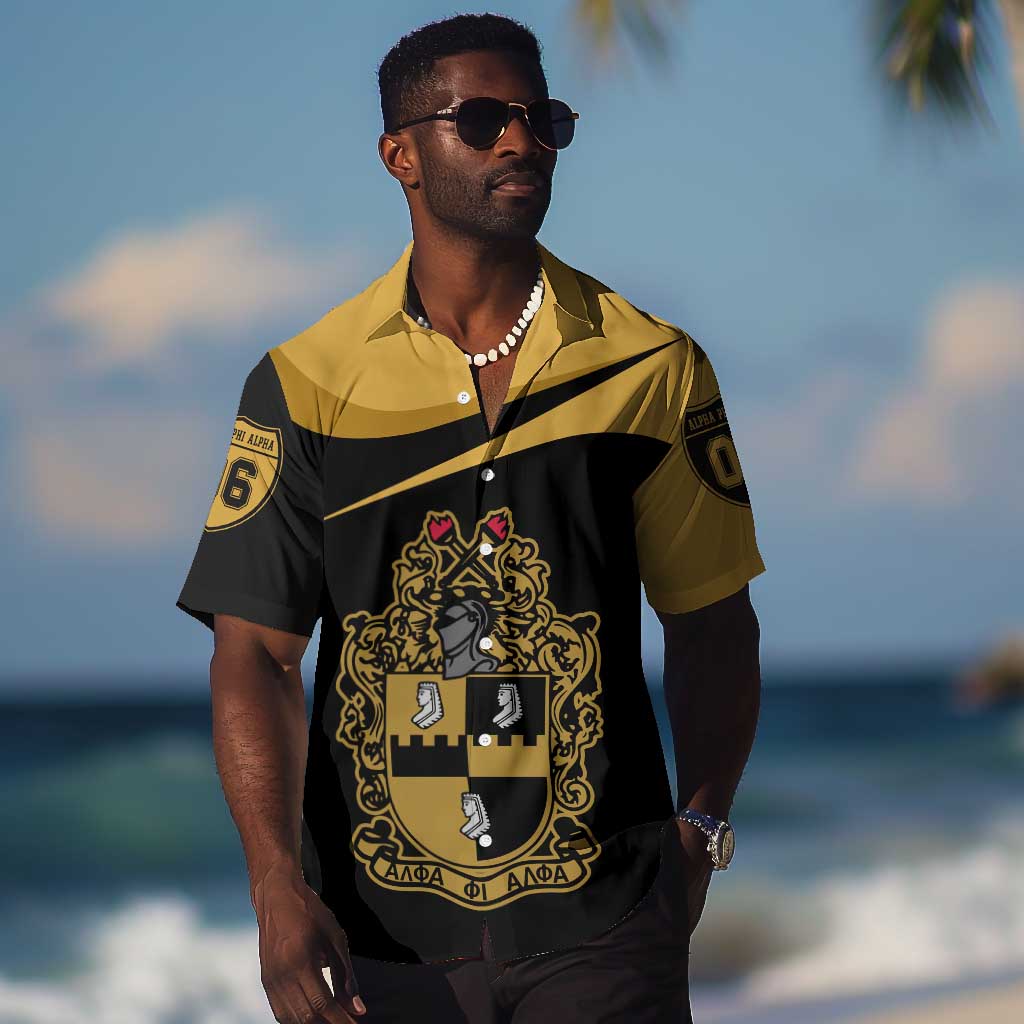 Alpha Phi Alpha Fraternity Hawaiian Shirt Curve Design For Fraternity Pride