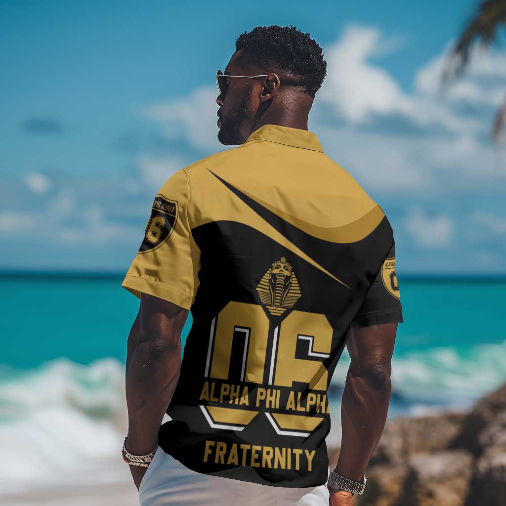 Alpha Phi Alpha Fraternity Hawaiian Shirt Curve Design For Fraternity Pride