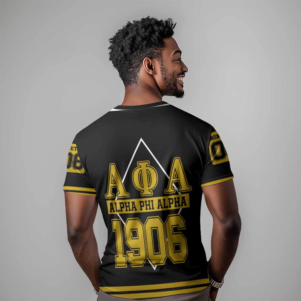 Ice Cold 06 Alpha Phi Alpha With Diamond Accents T shirt