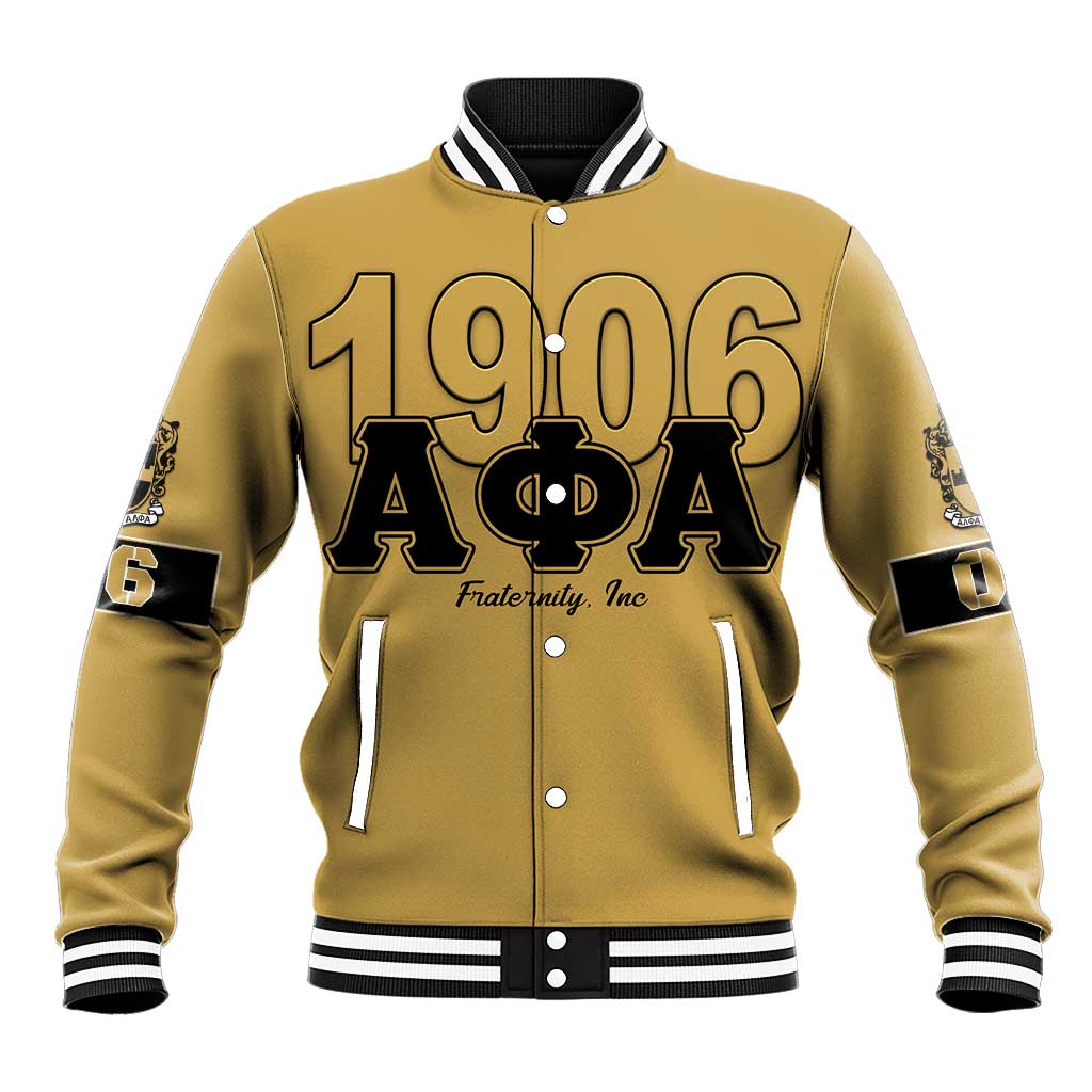 Alpha Phi Alpha 1906 Baseball Jacket Fraternity Gear For Alpha
