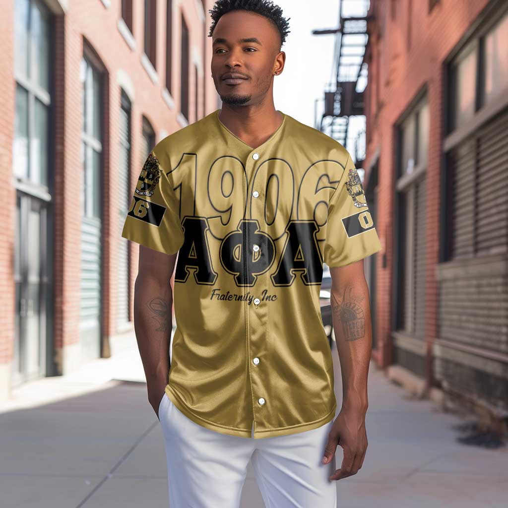 Alpha Phi Alpha 1906 Baseball Jersey Fraternity Gear For Alpha