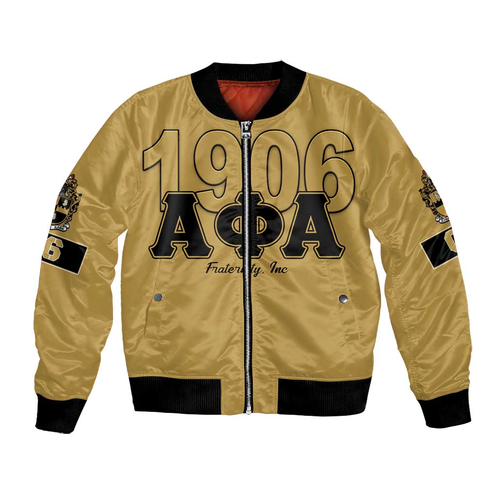 Alpha Phi Alpha 1906 Bomber Jacket Fraternity Gear For Alpha