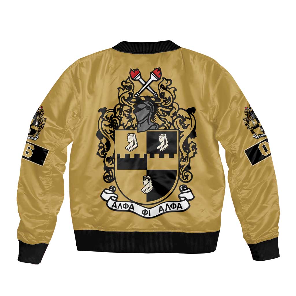 Alpha Phi Alpha 1906 Bomber Jacket Fraternity Gear For Alpha