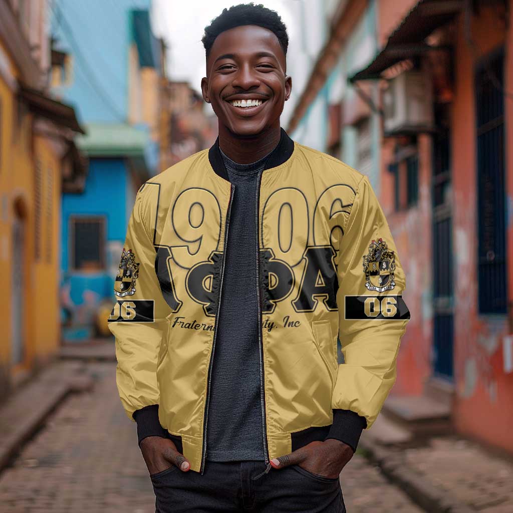 Alpha Phi Alpha 1906 Bomber Jacket Fraternity Gear For Alpha